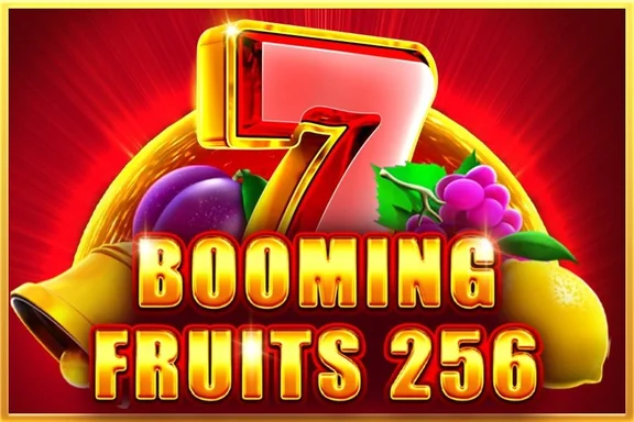 Booming Fruits 256 — capa do slot