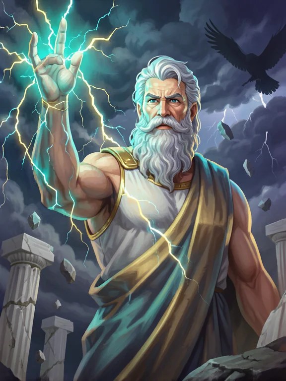 Zeus Legend Of Gods — capa do slot